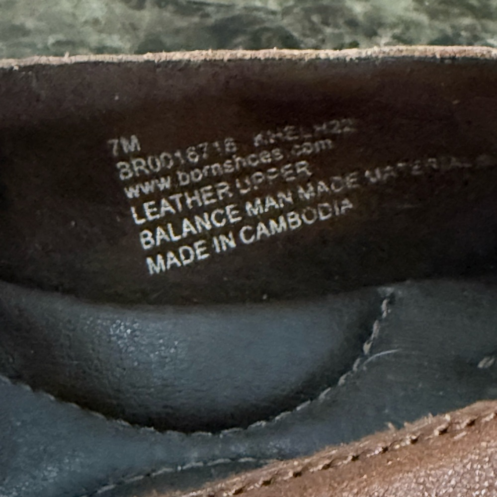 Born. Carrine Bow Detail Leather Slip On Loafers. Tan. Size 7. - Picture 11 of 15